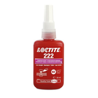 LOCTITE® 222 - 50 ml - Adeziv asigurare filete